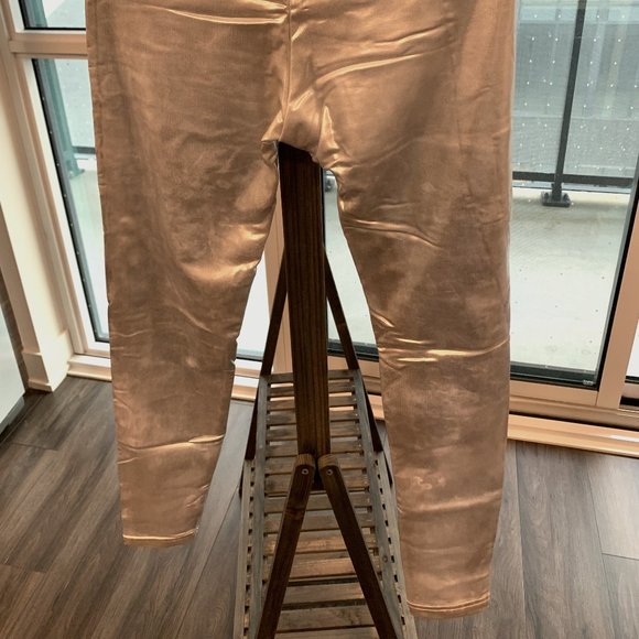 Vintage American Apparel Silver Leggings - Picture 4 of 9